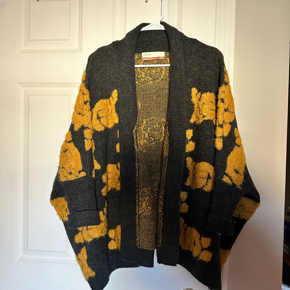 Anthropologie Pilcro Rosetta Cardigan